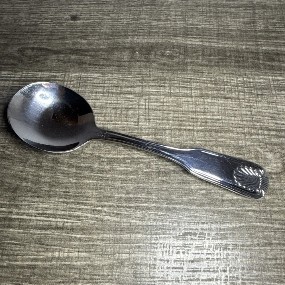 Winco Stainless Steel Bouillon Spoon Soup Spoon 6.25 inch